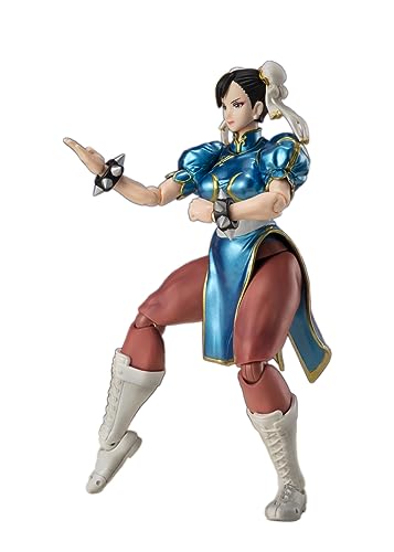 Tamashi Nations Street Fighter Chun-Li Outfit 2 (Klassische Kleidung), Bandai Spirits S.H.Figuarts Actionfigur von TAMASHII NATIONS