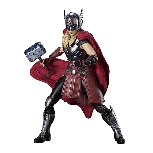 bandai Mighty (Thor: Love & Thunder), S.H.Figuarts Leistungsstarke Figuren, solide, Mehrfarbig, Standard von TAMASHII NATIONS