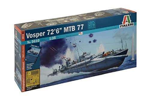 Italeri 510005610-1:35 Vosper 72''6' MTB 77 von Italeri