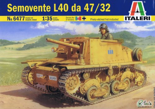 Italeri 510006477 - 1:35 Semovente L 40 47/32 Panzer von Italeri