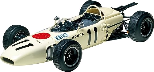 Tamiya 300020043 Honda RA272 Car Model Kit 1:20 Fahrzeug 20043 RA272-Originalgetreue Nachbildung, Modellbau, Plastik Bausatz, Basteln, Hobby, Modellbausatz, Zusammenbauen, unlackiert, Mittel von TAMIYA