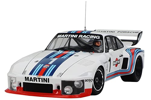 TAMIYA 20070 1:20 Porsche 935 Martini - Modellbau, Plastik Bausatz, Basteln, Hobby, Kleben, Plastikbausatz, unlackiert, Weiß von TAMIYA