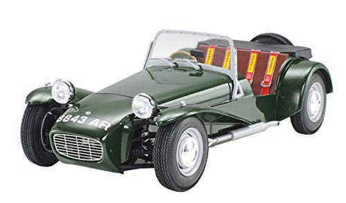 TAMIYA 24357-000 Alfa Romeo Fahrzeug 1:24 Lotus Super 7 Serie II, Modellbausatz, Plastikbausatz, Bausatz zum Zusammenbauen, detaillierte Nachbildung, unlackiert von TAMIYA