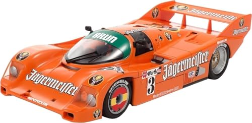 TAMIYA 24372 1:24 Porsche 962C Jägermeister - Modellbau, Plastik Bausatz, Hobby, Basteln, Kleben, Modellbausatz, Modell, Plastikmodellbau TAMIYA 24372 1:24 Porsche 962C Jägermeister - Modellbau, Plastik Bausatz, Hobby, Basteln, Kleben, Modellbausatz, Modell, Plastikmodellbau von TAMIYA