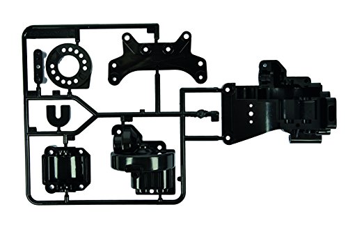 Tamiya 300005575 - B-Teile Getriebegeäuse hinten TA-01/TA-02, schwarz von TAMIYA