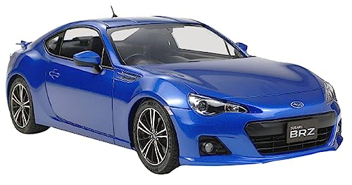 TAMIYA TAM24324 - 1:24 Subaru BRZ - Plastikbausatz - Modellbau - Autobausatz - originalgetreue Nachbildung - detaillierter Bausatz - Basteln - Hobby - Zusammenbauen, Blau von TAMIYA