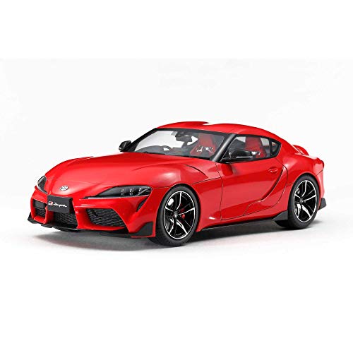 TAMIYA 24351-000 300024351 1:24 Toyota GR Supra, originalgetreue Nachbildung, Modellbau, Plastik Bausatz, Basteln, Hobby, Kleben, Plastikbausatz, Zusammenbauen, unlackiert, Mittel von TAMIYA