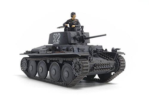 TAMIYA 300032583 Panzer 1:48 Dt. PzKpfw. 38(t) AUSF. E/F, Olive Green Or Gray von TAMIYA