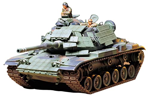 Tamiya 300035157 300035157-1:35 US Marine Kampfpanzer M60A1 mit Reaktiver-Panzer (3), originalgetreue Nachbildung, Plastik Bausatz, Basteln, Modellbausatz, Zusammenbauen, unlackiert von TAMIYA