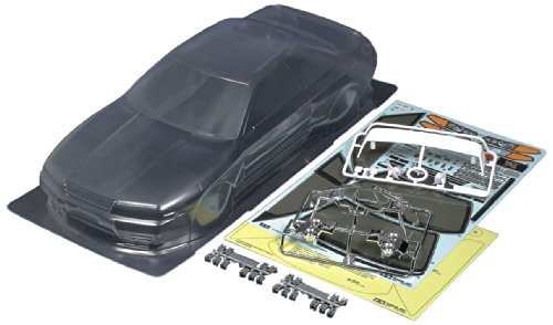 TAMIYA 300051365 Nissan 51365 1:10 Karosserie Skyline R32 190mm Unlackiert, Nicht Ausgeschnitten, Mittel von TAMIYA