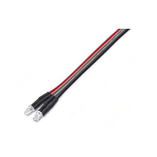 Tamiya 300054009 - LED Licht, Modellbauzubehör, 3 mm, rot, Sortiert von TAMIYA