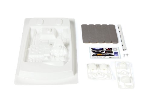 Tamiya 300054298-1:10 Tourenwagen Cockpit Set Linkslenker, Schwarz von TAMIYA