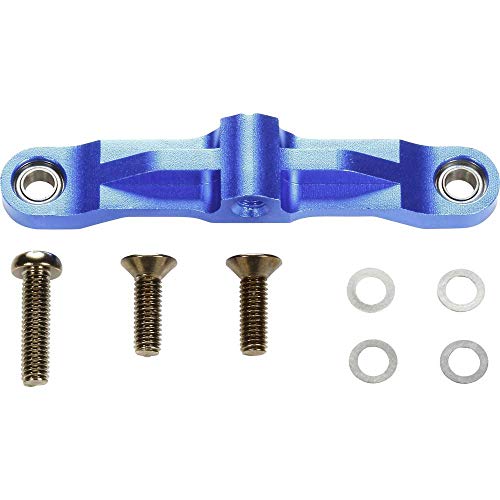 Tamiya 300054575 54575 Tuningteil TT-02 Aluminium Lenkhebelverbinder, blau, S von TAMIYA