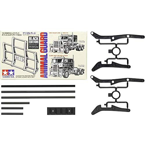 TAMIYA 300056547 1:14 Rammschutz schwarz für US-Trucks, Medium von TAMIYA