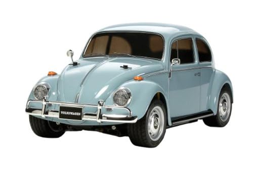 Tamiya 300058572 Volkswagen 58572 1:10 Beetle (M-06) -ferngesteuertes Auto, RC Fahrzeug, Modellbau, Bausatz zum Zusammenbauen, Hobby, Basteln von TAMIYA