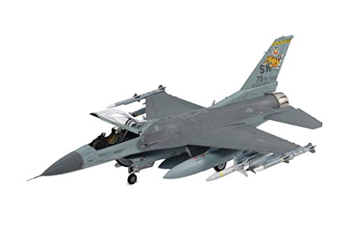 TAMIYA 300060788 - 1:72 F-16CJ Fighting Falcon mit Zurüstteilen, Grau von TAMIYA