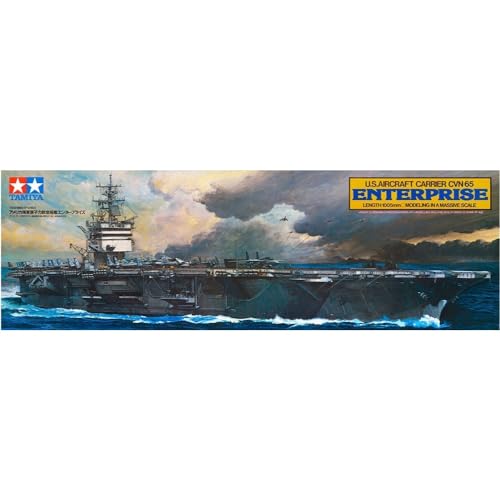 Tamiya 300078007-1:350 Flugzeugträger US CVN-65 Enterprise von TAMIYA