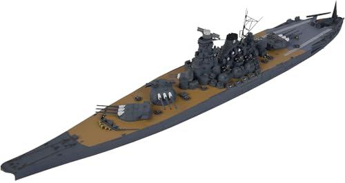 TAMIYA 31113 1/700 Japanese Battleship Plastic Model Kit Japanisch 1:700 Jap. Yamato Schlachtschiff WL, Modellbau, Plastik Bausatz, Basteln, Hobby, Kleben, Plastikbausatz, Mehrfarbig von TAMIYA