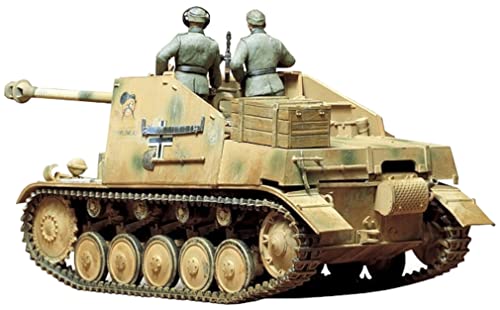 TAMIYA 35060 1:35 Dt. Jagdpanzer Marder II (2) - Modellbausatz,Plastikbausatz, Bausatz zum Zusammenbauen, detaillierte Nachbildung, Panzer Bausatz, Weiß von TAMIYA