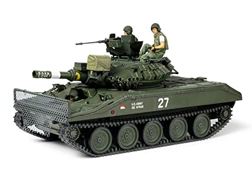 TAMIYA 35365 - 1:35 US M551 Sheridan Vietnam, Modellbau, Plastik Bausatz, Hobby, Basteln, Kleben, Modellbausatz, Modell, Zusammenbauen, Unlackiert von TAMIYA