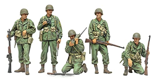 Tamiya 35379 1:35 US Infanterie-Aufklärer Trupp (5) - Modellbau, Plastik Bausatz, Hobby, Basteln, Kleben, Modellbausatz, Modell, Zusammenbauen, Unlackiert von TAMIYA