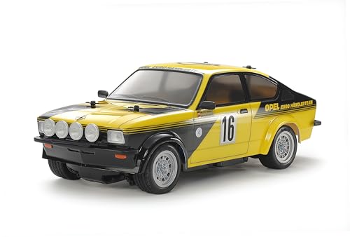 TAMIYA 47499 1:10 RC Opel Kadett GT/E Rallye MB-01 - ferngesteuertes Auto, Fahrzeug, Modellbau, Zusammenbauen, Hobby, RC Bausatz, vorlackiert von TAMIYA