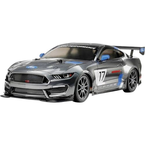 TAMIYA 51614-600 51614 Ford Karosserie-Satz Mustang GT4 WB257mm, Zubehör für ferngesteuertes Auto, Ersatzkarosserie, RC Modellbau, White von TAMIYA