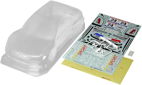 TAMIYA 51753 Karosserie Satz Peugeot 306 Maxi RS257mm- Zubehör für ferngesteuertes Auto, Ersatzkarosserie, RC, Modellbau, Mehrfarbig TAMIYA 51753 Karosserie Satz Peugeot 306 Maxi RS257mm- Zubehör für ferngesteuertes Auto, Ersatzkarosserie, RC, Modellbau, Mehrfarbig von TAMIYA