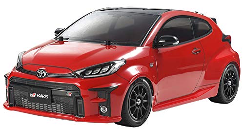 TAMIYA 58684 Toyota 1:10 G.R. Yaris (M05), ferngesteuertes Auto, RC Fahrzeug, Modellbau, Bausatz zum Zusammenbauen, Bausatzmodell, M-05, Large von TAMIYA