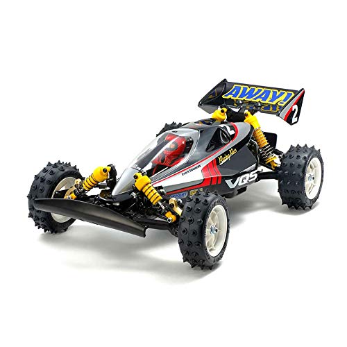 TAMIYA 58686 1:10 VQS 2020 4WD Buggy, ferngesteuertes Auto, RC Fahrzeug, Modellbau, Bausatz zum Zusammenbauen, Bausatzmodell von TAMIYA