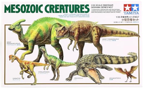 Tamiya 60107-1:35 Mesozoic Creatures/Reptilienzeitalter von TAMIYA