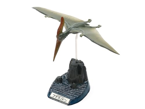 TAMIYA 60204 1:35 Dino. Pteranodon - Plastikbausatz - Modellbau - originalgetreue Nachbildung - detaillierter Bausatz - Basteln - Hobby - Zusammenbauen, Geformte Farbe von TAMIYA