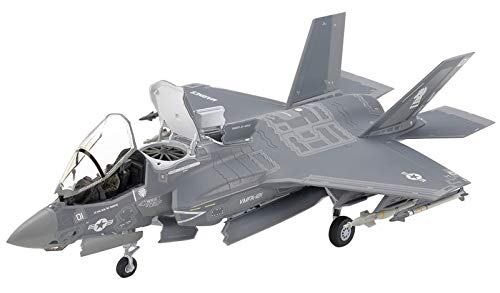 TAMIYA 60791-000 1:72 F-35B Lightning II, Modellbau, Plastik Bausatz, Basteln, Hobby, Kleben, Plastikbausatz, grau von TAMIYA