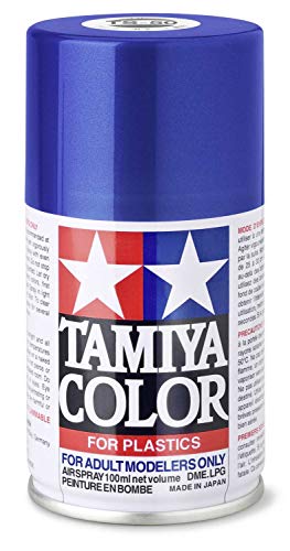 TAMIYA 85050 TS-50 Mica Blau (Glimmer) glänzend 100ml - Sprühfarbe für Plastikmodellbau, Modellbau und Bastelzubehör, Sprühfarbe für den Modellbau von TAMIYA