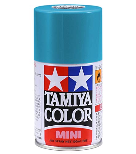 TAMIYA 85054 TS-54 Metallic Blau Hell glänzend 100ml - Sprühfarbe für Plastikmodellbau, Modellbau und Bastelzubehör, Sprühfarbe für den Modellbau von TAMIYA