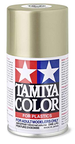 TAMIYA 85075 TS-75 Champagner Gold glänzend 100ml - Sprühfarbe für Plastikmodellbau, Modellbau und Bastelzubehör, Sprühfarbe für den Modellbau von TAMIYA