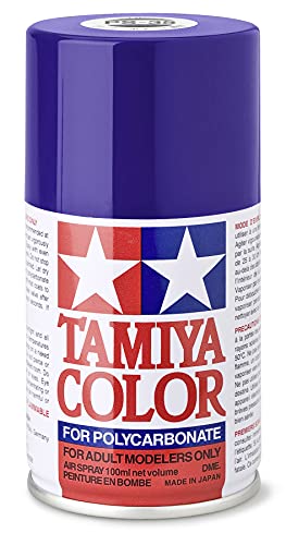 TAMIYA 86035 PS-35 Blau-Violett Polycarb. 100ml - Sprühfarbe für Plastik- und RC Modellbau, Modellbau und Bastelzubehör, Sprühfarben für den Modellbau von TAMIYA