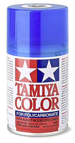 Tamiya 86039 PS-39 Translucent Hellblau Polyc. 100ml - Sprühfarbe für Plastik- und RC Modellbau, Modellbau und Bastelzubehör, Sprühfarben für den Modellbau von TAMIYA