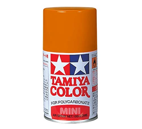 TAMIYA 86061 PS-61 Metallic Orange Polycarbonat 100ml - Sprühfarbe für Plastikmodellbau, Modellbau und Bastelzubehör, Sprühfarben für den Modellbau von TAMIYA