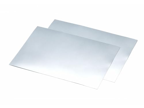 TAMIYA 87226 Aluminium Sticker Ultradünn 0,01mm (2) - Modellbau Zubehör, Bastelwerkzeuge, Zubehör für Modelllbau, Unlackiert von TAMIYA