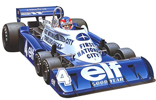 Tamiya 20053 1:20 Tyrrell P34 Six Wheeler Monaco GP77 - originalgetreue Nachbildung, Modellbau, Plastik Bausatz, Modellbausatz, Zusammenbauen von TAMIYA