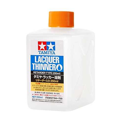 TAMIYA LP Lacquer Verdünner Retarder | für LP Streichlack | Inhalt 250 ml #87194 von TAMIYA