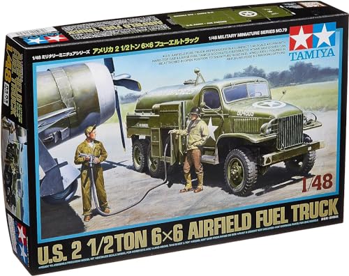 TAMIYA TAM32579 300032579 - 0.075 US WWII 2.5 to 6 x 6 Flugfeld Tankw von TAMIYA