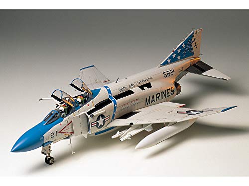 TAMIYA TM60306 300060306 - 1:32 Mc Donnell Douglas F-4J Phantom II Düsenjäger, Navy Blue von TAMIYA