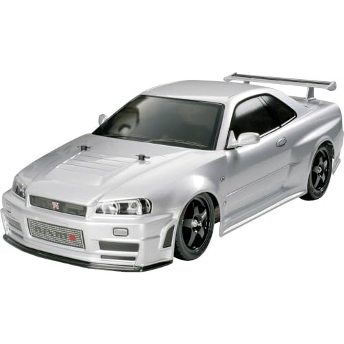 TAMIYA TMYTAM51246 300051246 - Karosserie Satz Nismo R34 Gt-R Z-Tuned Street, Mittel, Silber von TAMIYA