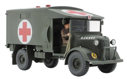 Tamiya 32605 1:48 Brit. 2to. 4x2 Krankenwagen - Modellbau, Plastik Bausatz, Militär Bausatz, Standmodellbau von TAMIYA