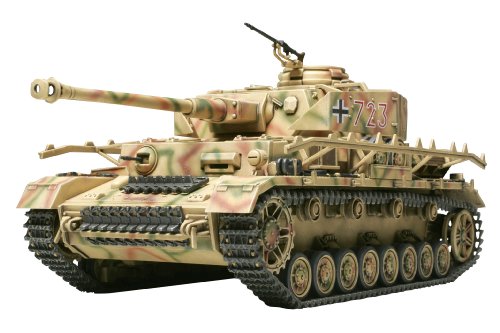 Tamiya 32518 1:48 Dt. Panzerkampfw.IV AUSF.J - Modellbau, Plastik Bausatz, Basteln, Hobby, Kleben, Plastikbausatz, unlackiert, Mehrfarbig von TAMIYA