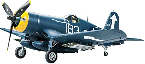 TAMIYA TAM60327 300060327 11689 Vought F4U-1D Corsair Plastic Model Airplane Kit Probellerflugzeug von TAMIYA