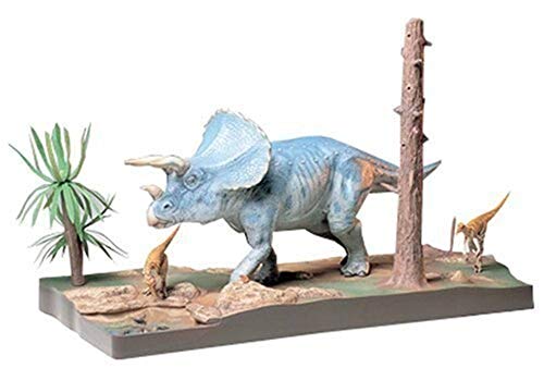 Tamiya - 1:35 Triceratops Diorama Set - Plastikbausatz - Modellbau - originalgetreue Nachbildung - detaillierter Bausatz - Basteln - Hobby - Zusammenbauen von TAMIYA