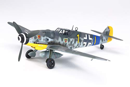 TAMIYA TAM61117 61117 - 0.075 Deutsche Bf109 G-6 Messerschmitt, Modellbau, Plastik Bausatz, Hobby, Basteln, Kleben, Modellbausatz, Modell, Zusammenbauen, Unlackiert TAMIYA TAM61117 61117 - 0.075 Deutsche Bf109 G-6 Messerschmitt, Modellbau, Plastik Bausatz, Hobby, Basteln, Kleben, Modellbausatz, Modell, Zusammenbauen, Unlackiert von TAMIYA